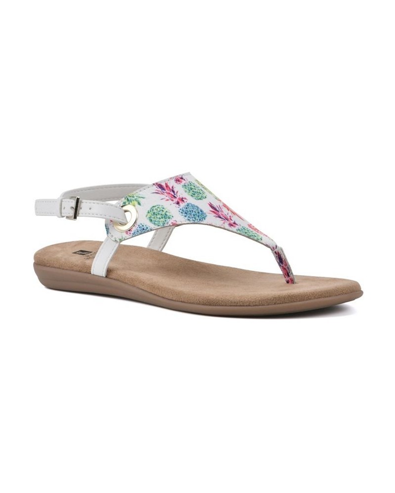 London Women's Flat Sandals PD10 $28.98 Shoes