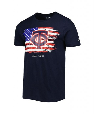 Men's Navy Minnesota Twins 4th of July Jersey T-shirt $19.68 T-Shirts