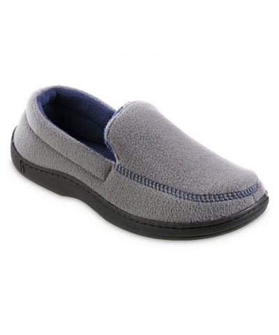Isotoner Signature Men's Roman Moccasin Eco Comfort Slipper Gray $15.08 Shoes