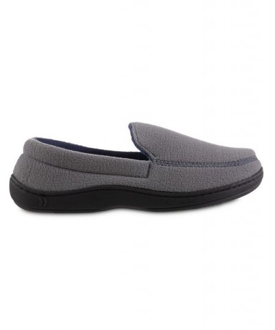 Isotoner Signature Men's Roman Moccasin Eco Comfort Slipper Gray $15.08 Shoes