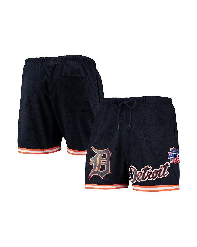 Men's Navy Detroit Tigers 1984 World Series Mesh Shorts $33.00 Shorts