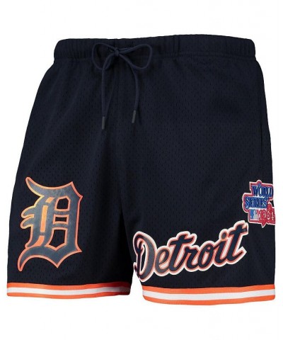 Men's Navy Detroit Tigers 1984 World Series Mesh Shorts $33.00 Shorts