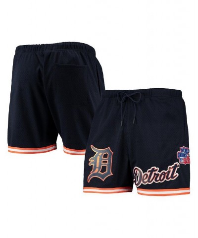 Men's Navy Detroit Tigers 1984 World Series Mesh Shorts $33.00 Shorts