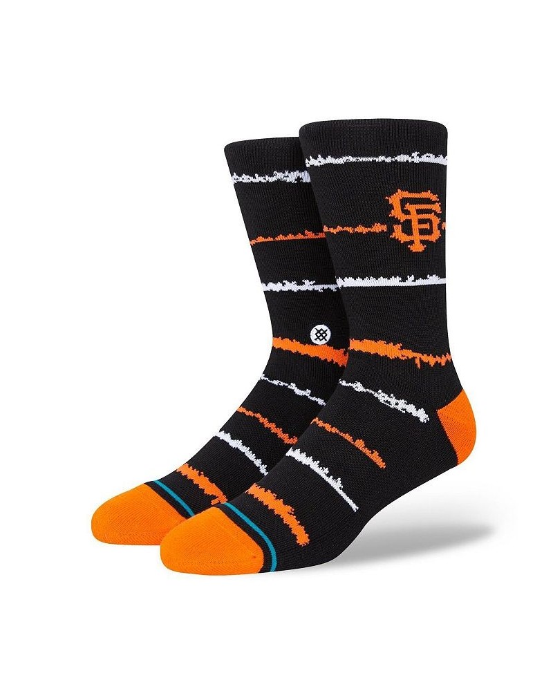 Men's San Francisco Giants Chalk Crew Socks $11.34 Socks