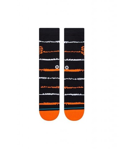 Men's San Francisco Giants Chalk Crew Socks $11.34 Socks