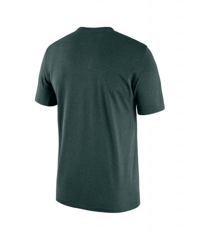 Men's Heathered Green Michigan State Spartans Team Football Legend T-shirt $19.80 T-Shirts