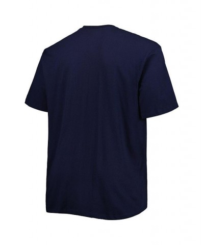 Men's Navy Denver Nuggets Big and Tall Heart and Soul T-shirt $21.00 T-Shirts