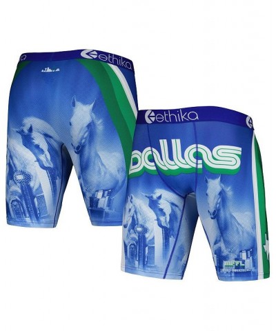 Men's Blue Dallas Mavericks City Edition Boxer Briefs $20.29 Underwear