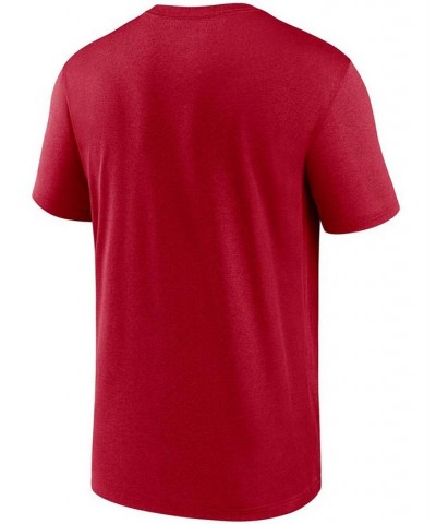 Men's Big and Tall Red Atlanta Falcons Legend Microtype Performance T-shirt $18.90 T-Shirts