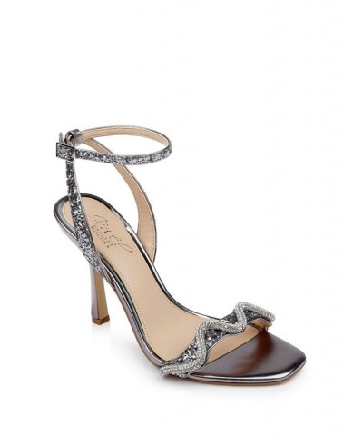 Women's Gemma Evening Sandals Gray $47.73 Shoes