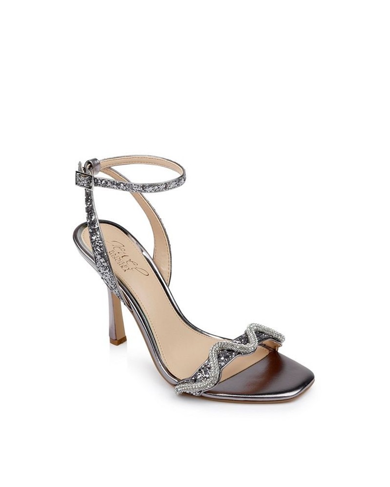 Women's Gemma Evening Sandals Gray $47.73 Shoes