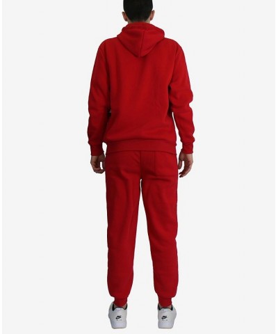 Men's Slim Fit Fleece-Lined Reflective Design Hoodie and Jogger Pants, 2 Piece Set PD05 $33.00 Pants