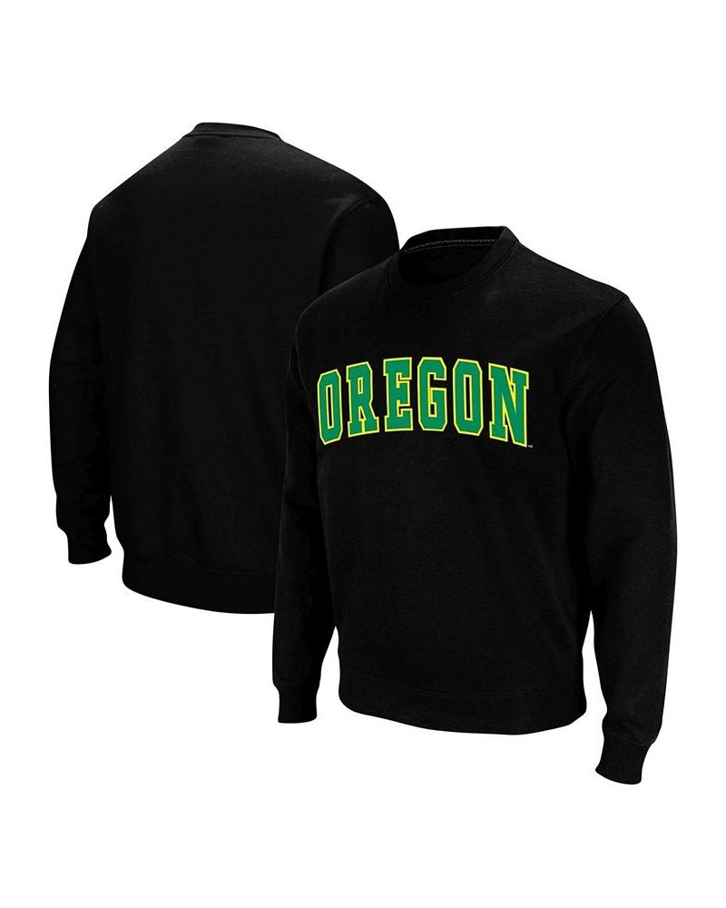 Men's Black Oregon Ducks Arch and Logo Sweatshirt $32.39 Sweatshirt