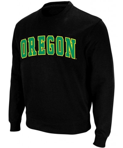 Men's Black Oregon Ducks Arch and Logo Sweatshirt $32.39 Sweatshirt