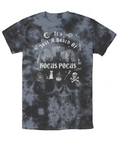 Men's Hocus Pocus A Bunch of Hocus Pocus Bombard Wash Short Sleeves T-shirt Multi $20.29 T-Shirts