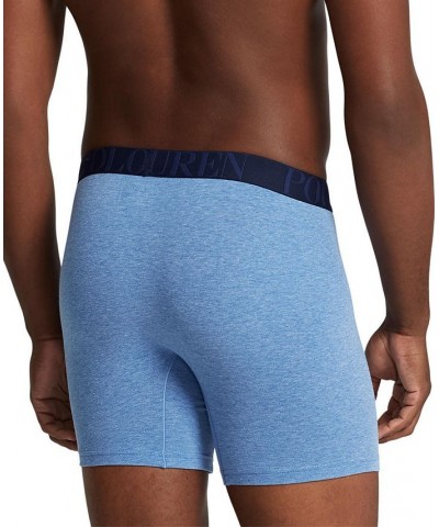 Men's Big & Tall Stretch Classic Boxer Briefs, 3-Pack Blue Asst. $28.75 Underwear