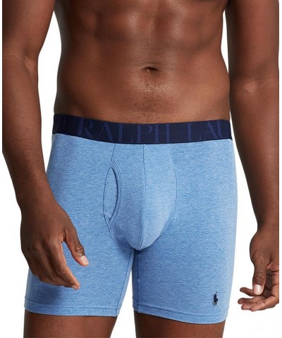 Men's Big & Tall Stretch Classic Boxer Briefs, 3-Pack Blue Asst. $28.75 Underwear