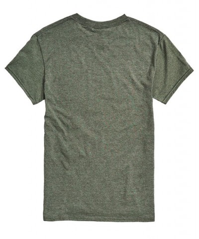 Men's Short Sleeve Peanuts Giving Thanks T-shirt Green $18.19 T-Shirts