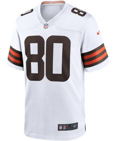 Men's Jarvis Landry White Cleveland Browns Game Jersey $61.60 Jersey