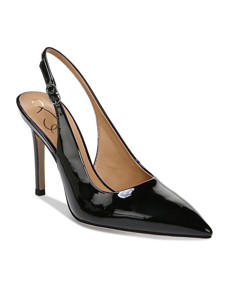 Women's Hazel Slingback Pumps PD01 $72.00 Shoes