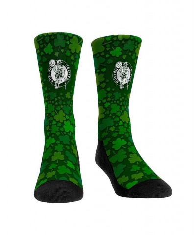 Men's and Women's Socks Boston Celtics St. Patty's Day Shamrock Crew Socks $17.69 Socks