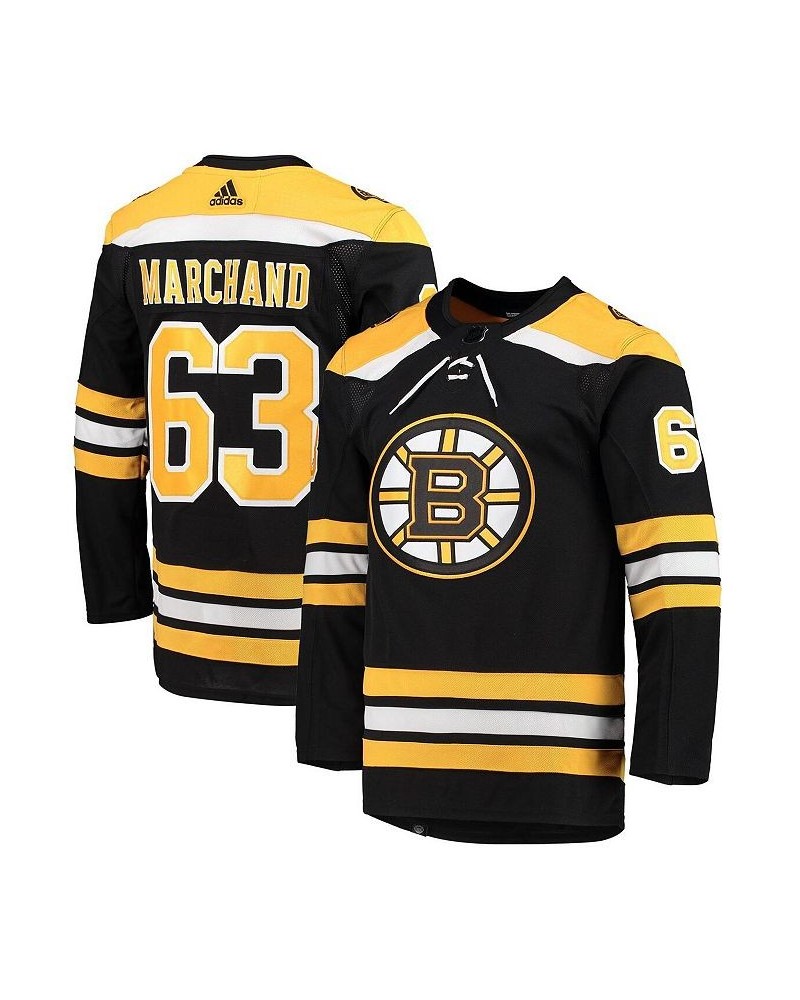 Men's Brad Marchand Black Boston Bruins Home Primegreen Authentic Pro Player Jersey $74.40 Jersey