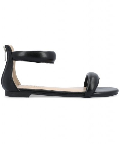 Women's Peytonn Puff Sandals Black $40.50 Shoes