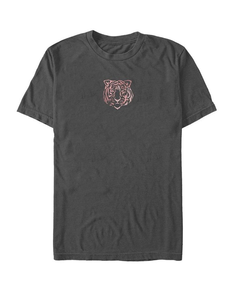 Small Tiger Face Men's Short Sleeve T-Shirt $18.54 T-Shirts