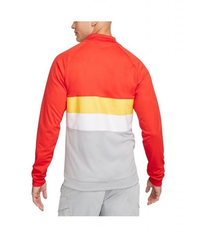 Men's Red Liverpool I96 Anthem Raglan Full-Zip Jacket $39.60 Jackets