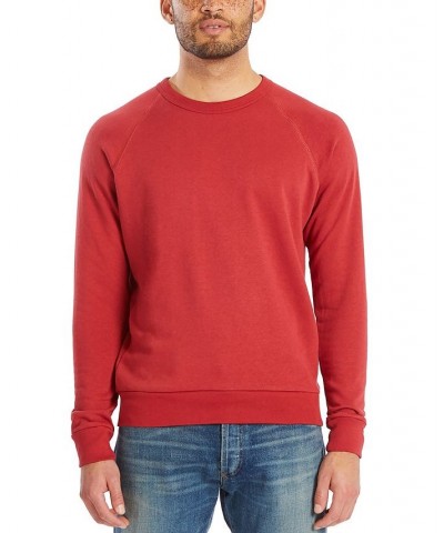 Men's Washed Terry Challenger Sweatshirt Faded Red $39.42 Sweatshirt