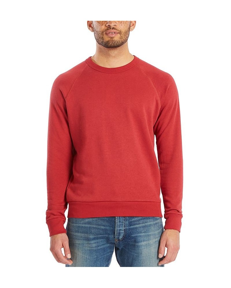 Men's Washed Terry Challenger Sweatshirt Faded Red $39.42 Sweatshirt