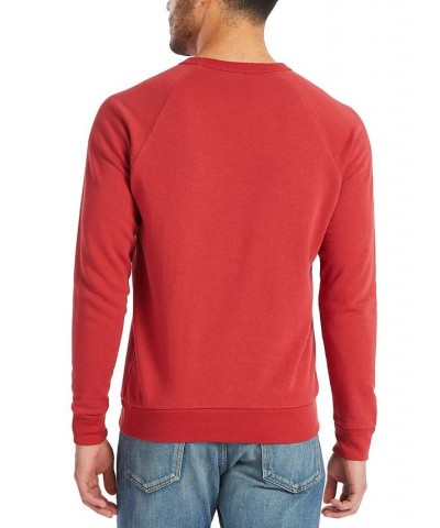 Men's Washed Terry Challenger Sweatshirt Faded Red $39.42 Sweatshirt