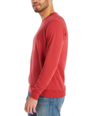 Men's Washed Terry Challenger Sweatshirt Faded Red $39.42 Sweatshirt