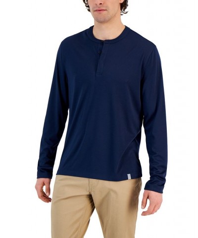 Men's Alfatech Solid Henley PD04 $15.39 T-Shirts