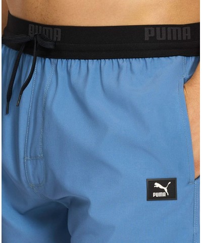 Men's 5-1/2" Swim Tech Trunks Blue $22.26 Swimsuits