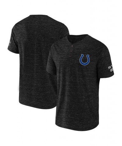 Men's NFL x Darius Rucker Collection by Black Indianapolis Colts Slub Henley T-shirt $19.80 T-Shirts