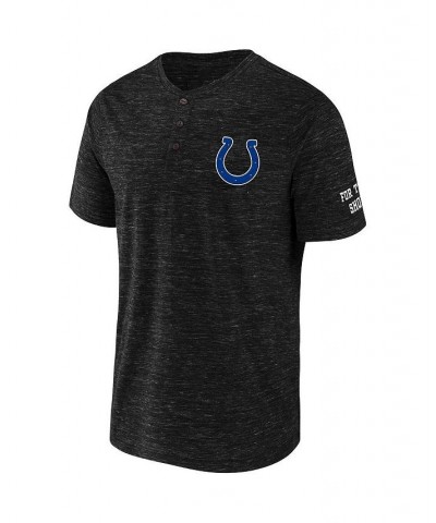 Men's NFL x Darius Rucker Collection by Black Indianapolis Colts Slub Henley T-shirt $19.80 T-Shirts