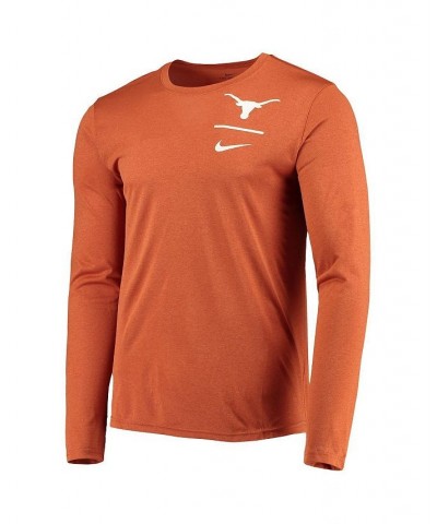 Men's Texas Orange Texas Longhorns Logo Stack Legend Performance Long Sleeve T-shirt $23.65 T-Shirts