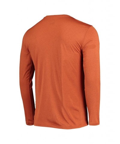 Men's Texas Orange Texas Longhorns Logo Stack Legend Performance Long Sleeve T-shirt $23.65 T-Shirts