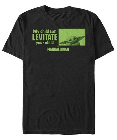 Men's Levitate Child Short Sleeve Crew T-shirt Black $15.75 T-Shirts