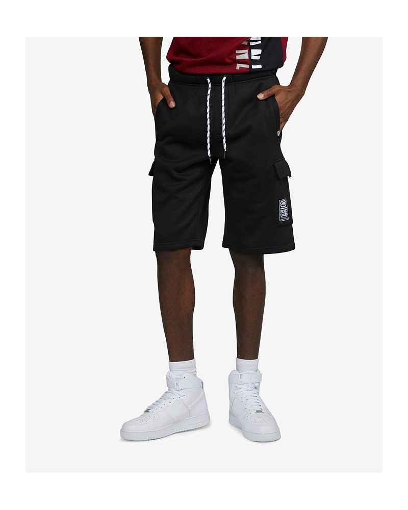 Men's Cargo Largo Fleece Shorts Black $24.94 Shorts