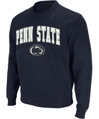 Men's Navy Penn State Nittany Lions Arch Logo Crew Neck Sweatshirt $25.37 Sweatshirt