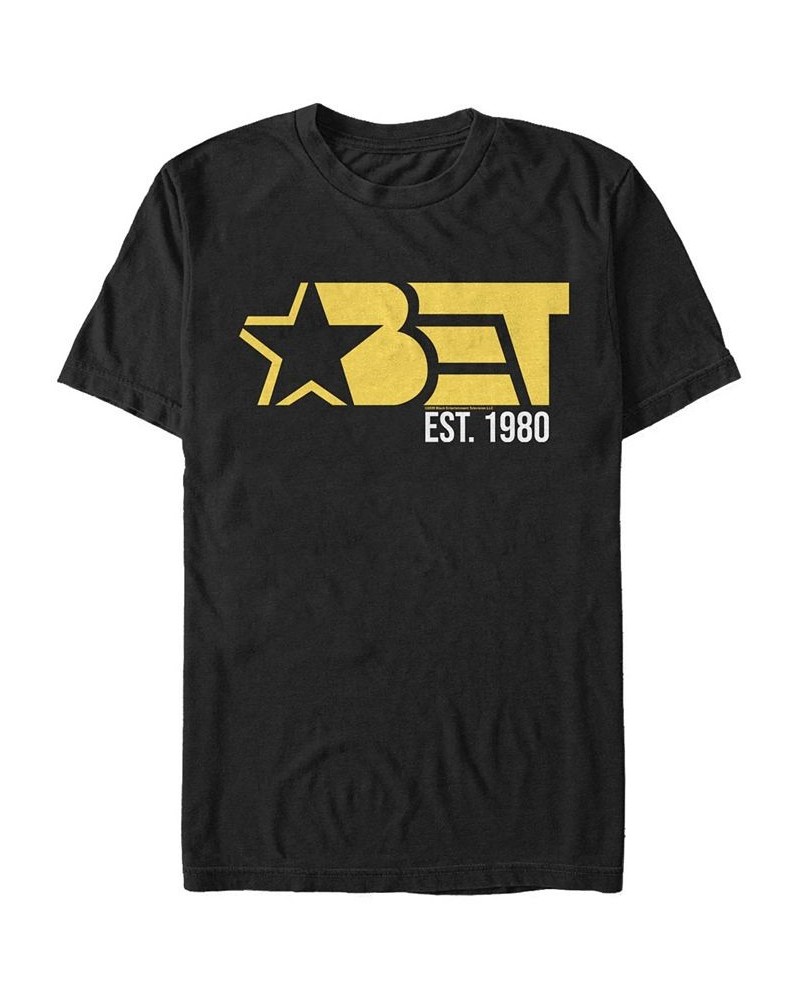 Men's Bet Box Short Sleeve T-shirt Black $15.05 T-Shirts