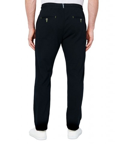 Men's Black Drawstring Pants Black $38.49 Pants