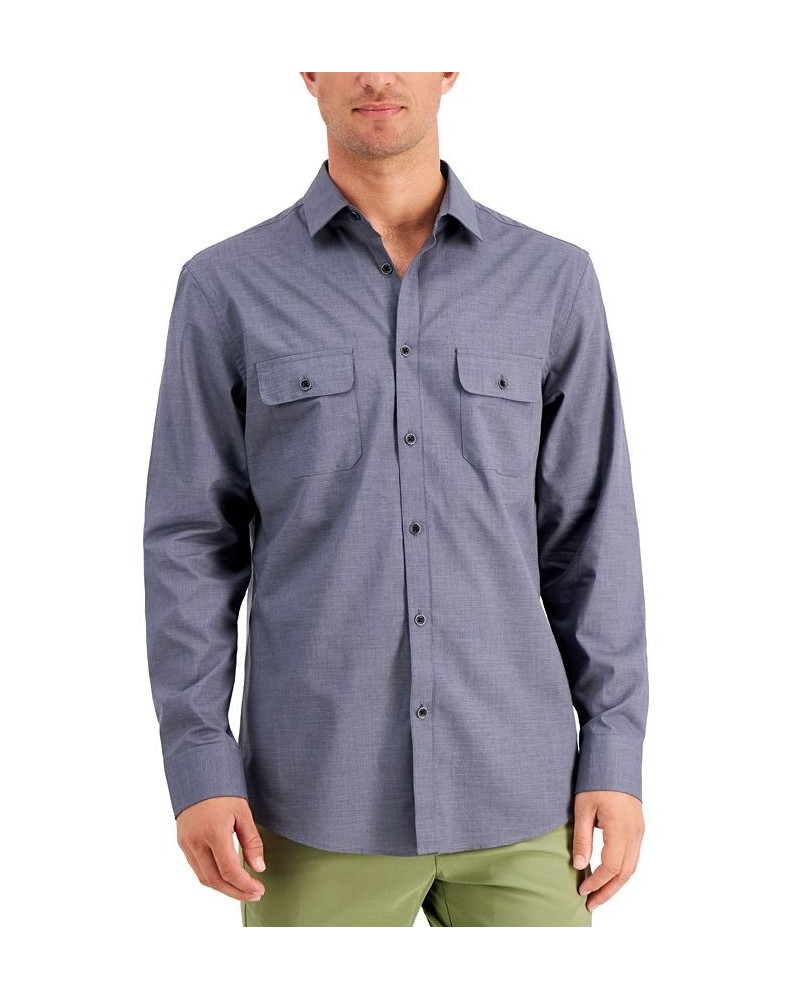 Men's Regular-Fit Solid Shirt PD02 $13.50 Shirts