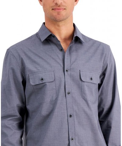 Men's Regular-Fit Solid Shirt PD02 $13.50 Shirts