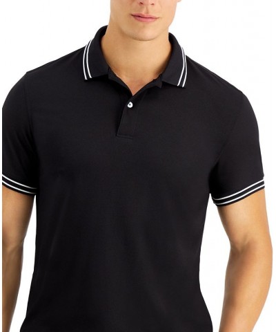 Men's Performance Stripe Polo PD03 $13.41 Polo Shirts