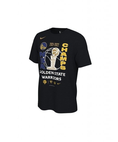 Men's Black Golden State Warriors 2022 NBA Finals Champion Locker Room T-Shirt $23.39 T-Shirts