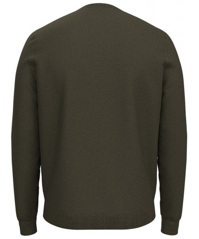 Men's Signature Solid Crew Neck Sweater PD01 $27.92 Sweaters