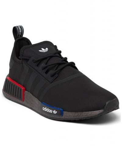 Men's NMD R1 Casual Sneakers Black $42.90 Shoes